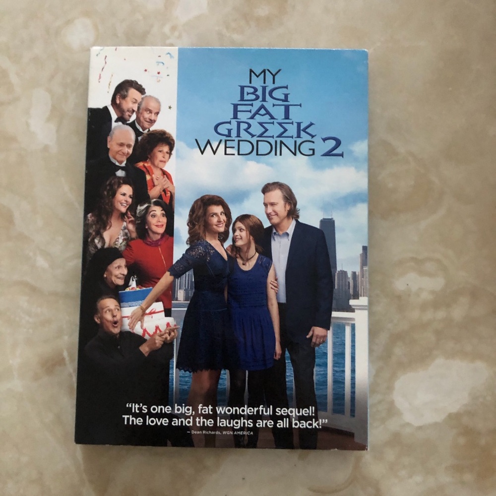 Sealed My Big Fat Greek Wedding 2 DVD